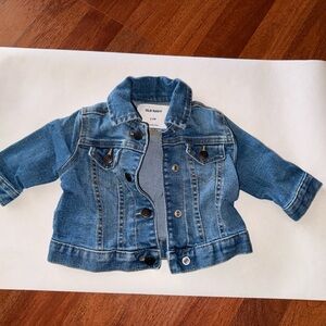 Old Navy Classic Blue Baby Jean Jacket